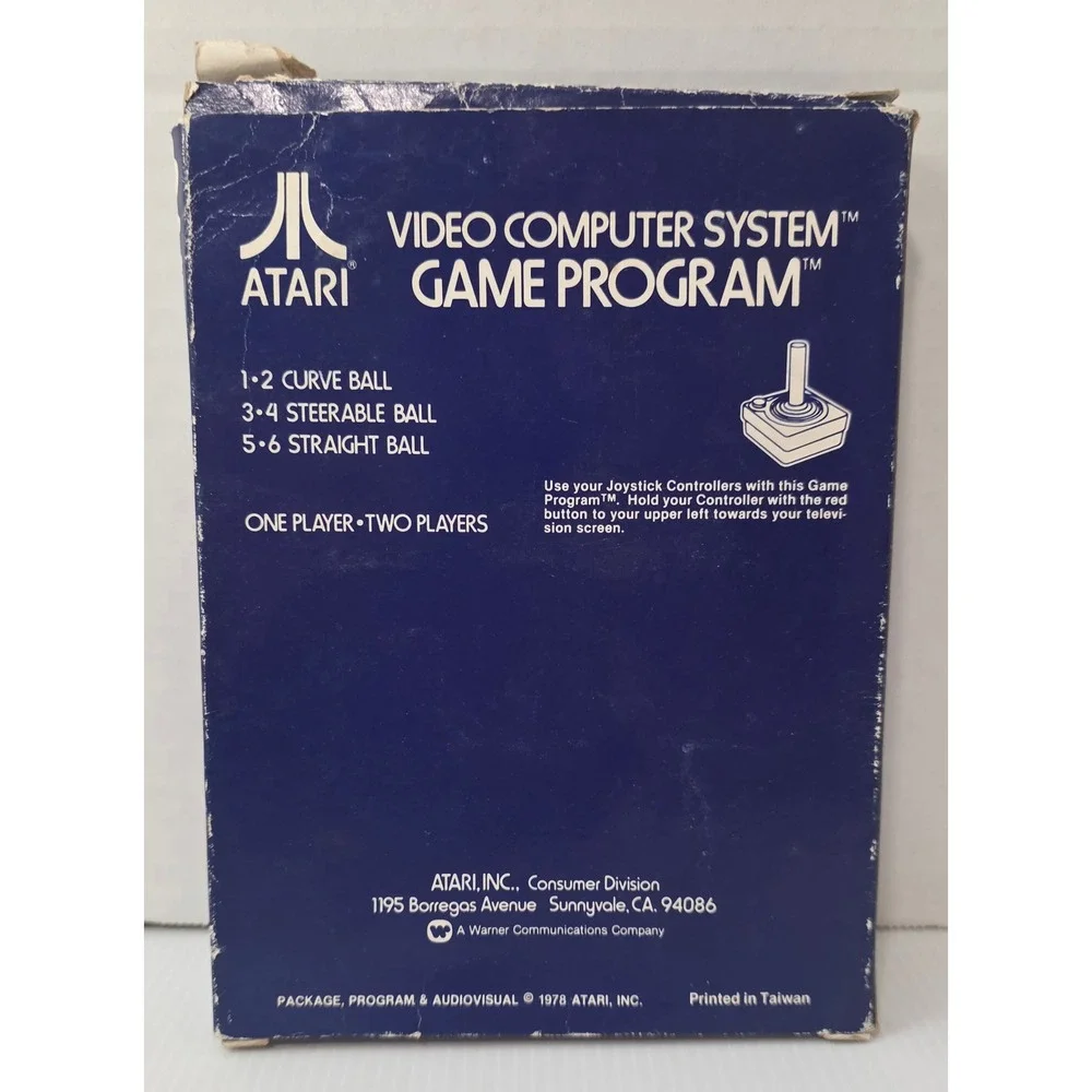 Atari 2600 Bowling CX2648‎ with Original Box Vintage